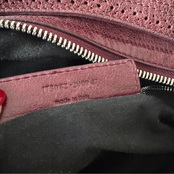 Balenciaga Burgundy Shoulder Bag - Picture 11 of 13
